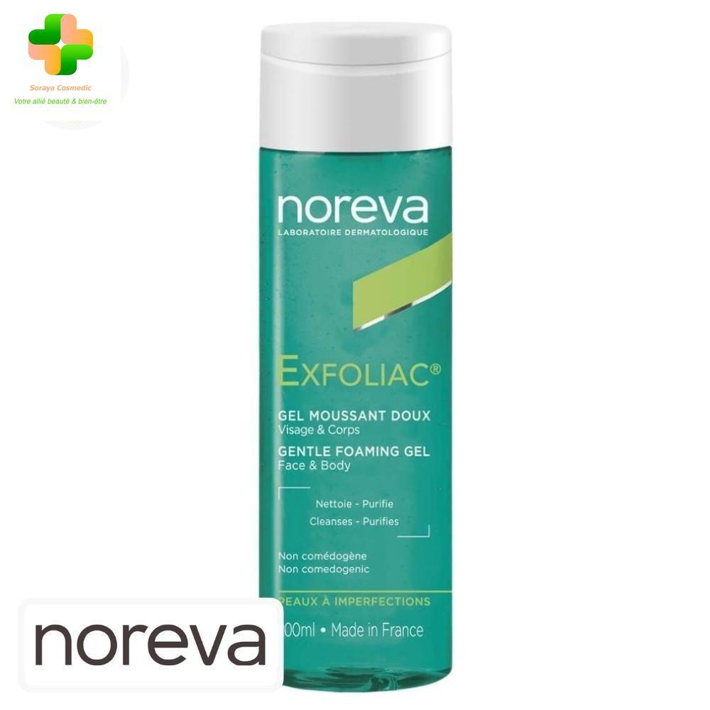 noreva-exfoliac-gel-moussant-doux-nettoyant-purifiant-200ml-prix-maroc-parapharmacie-en-ligne-parachezvous-1.jpg